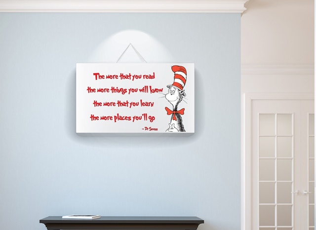 Jane Abbot - Dr Seuss Wall Canvas image