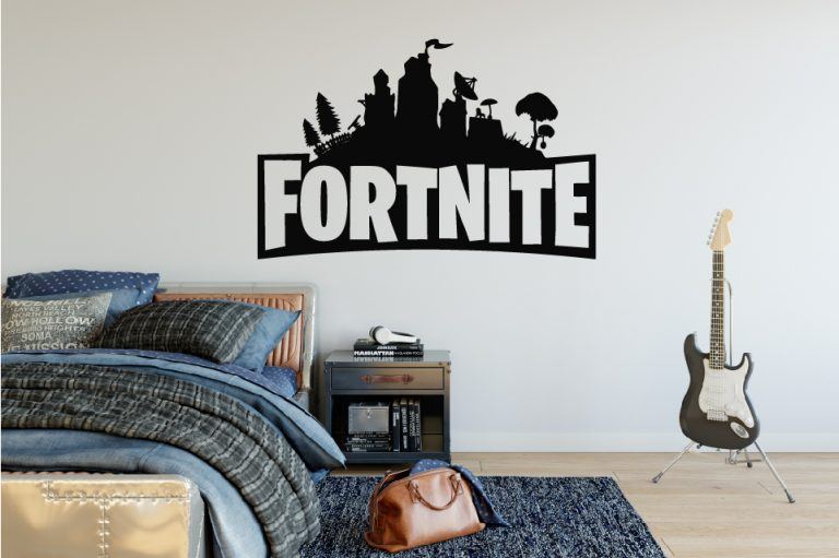 Wall Decal Fortnite Grafix Wall Art New Zealand