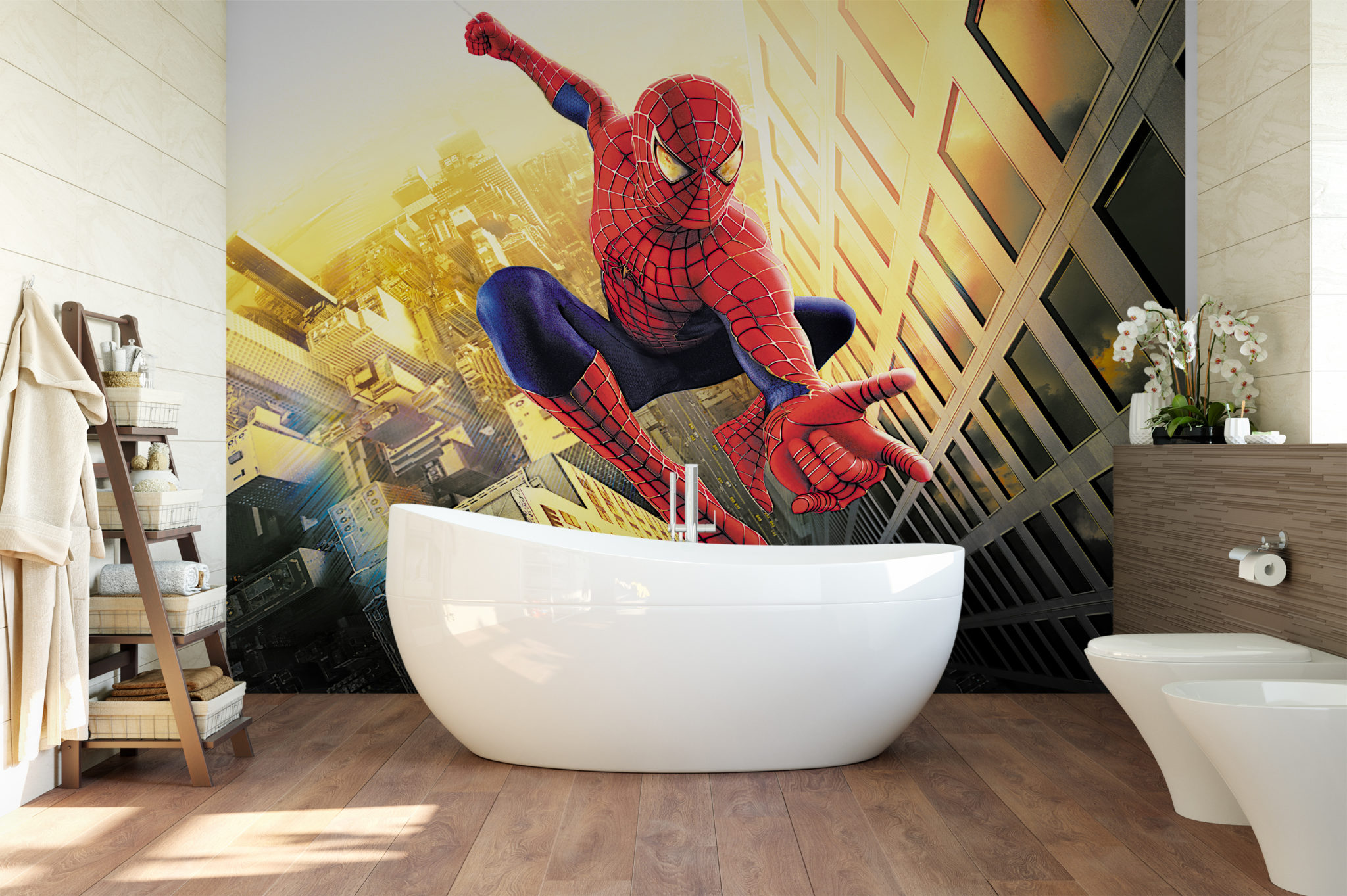 Wall Mural Spiderman Grafix Wall Art