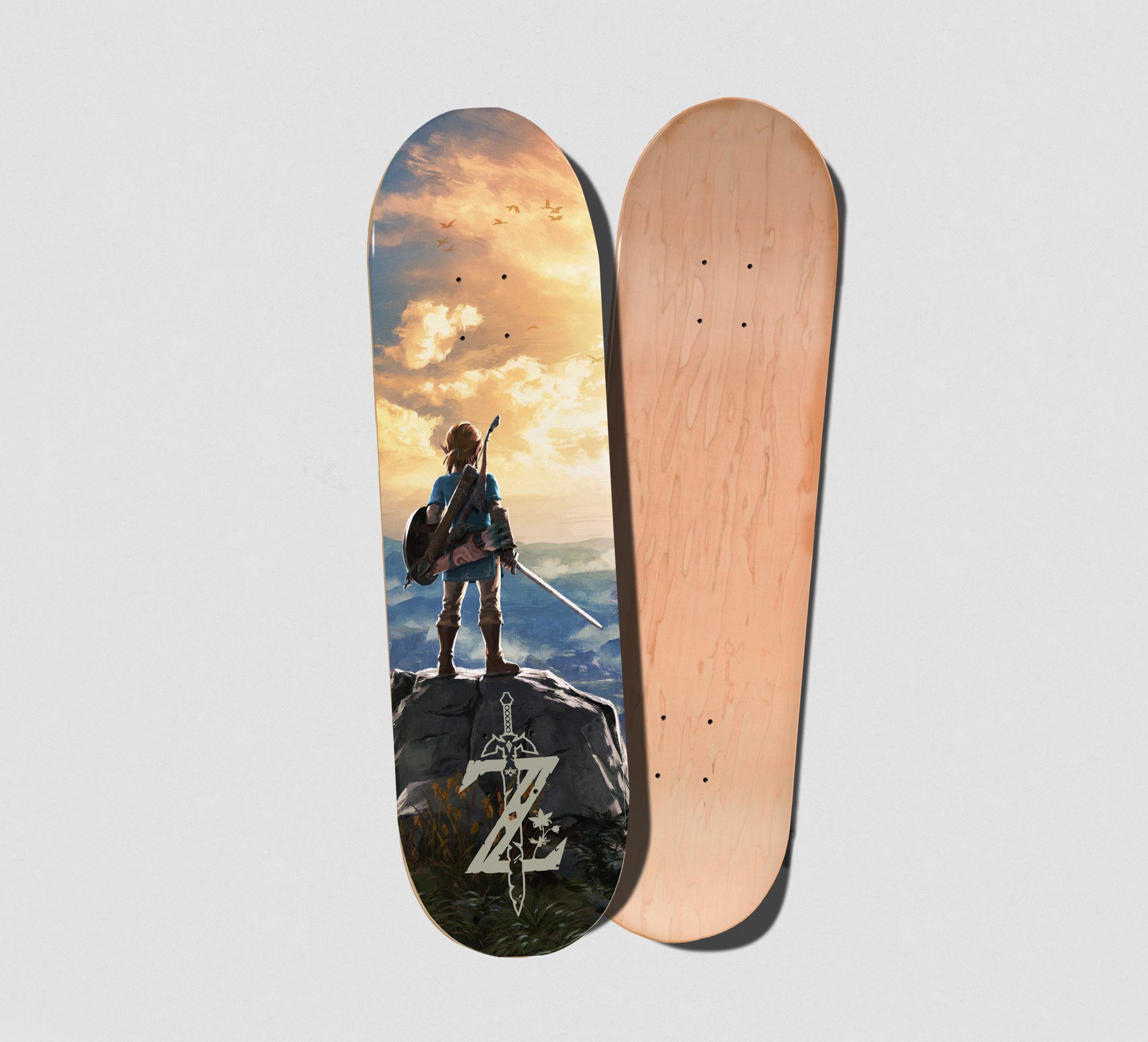 Zelda Skateboard Deck Grafix Wall Art