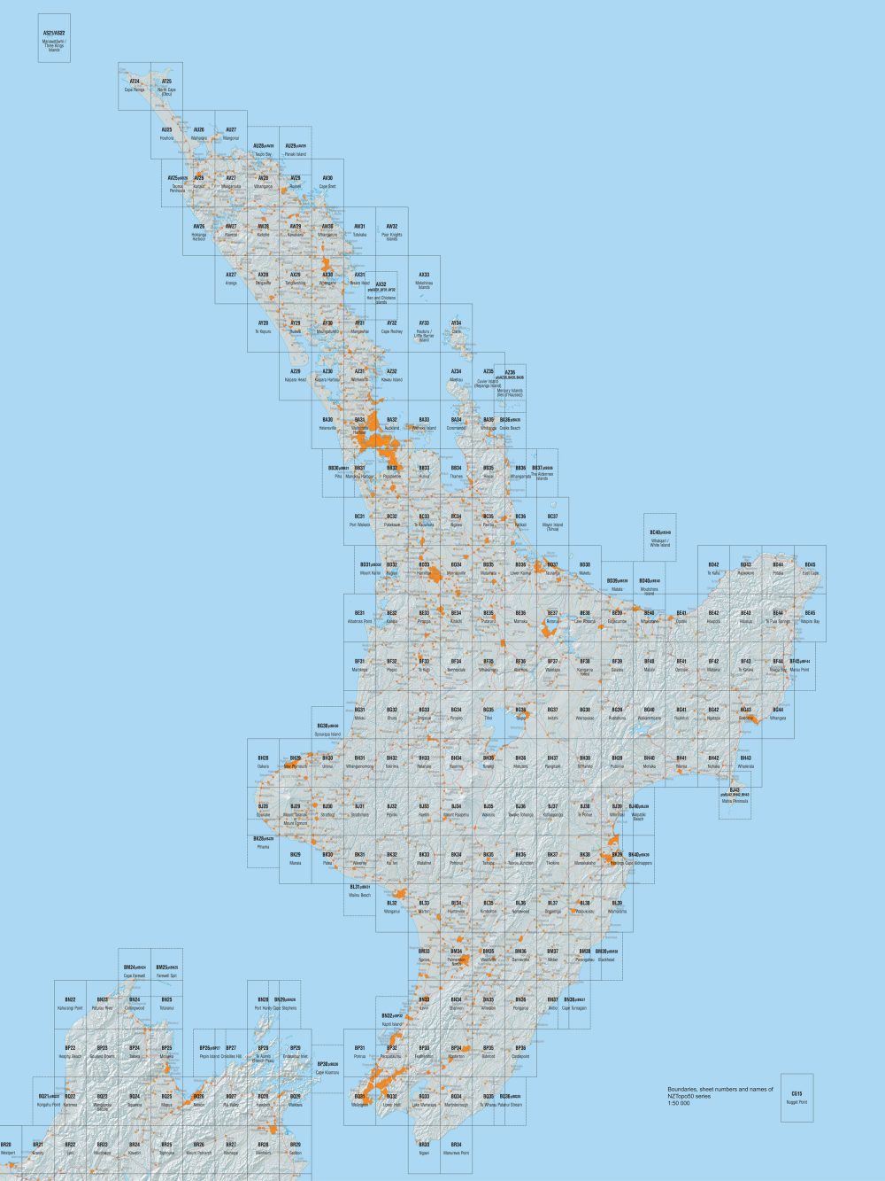 North Island Grid Selection