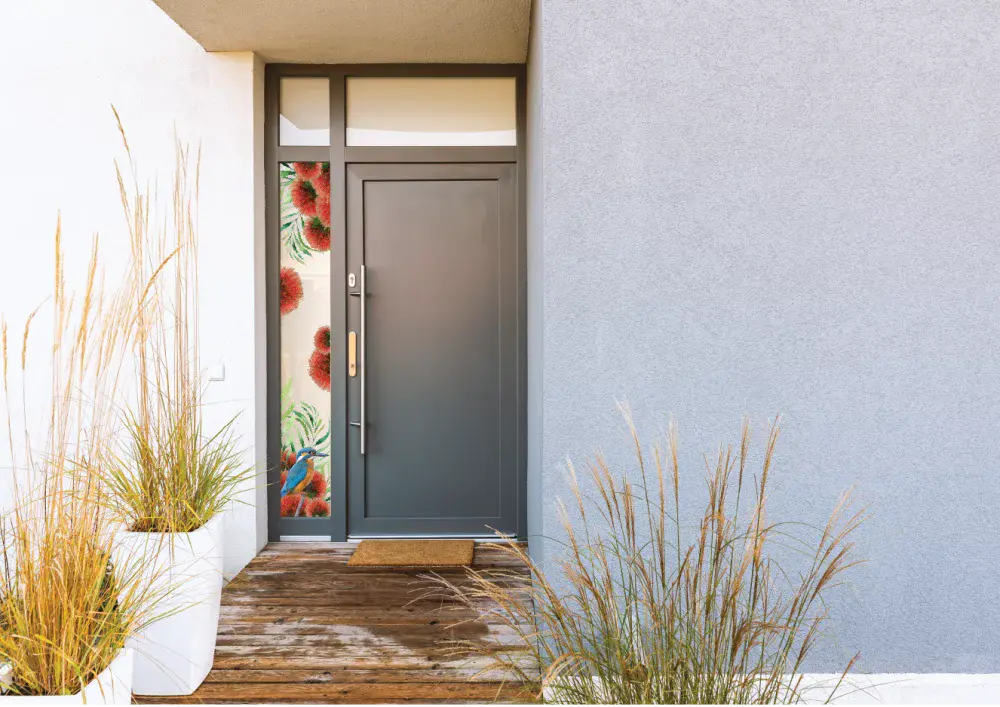 King of the Coast - Ultra clear vinyl window