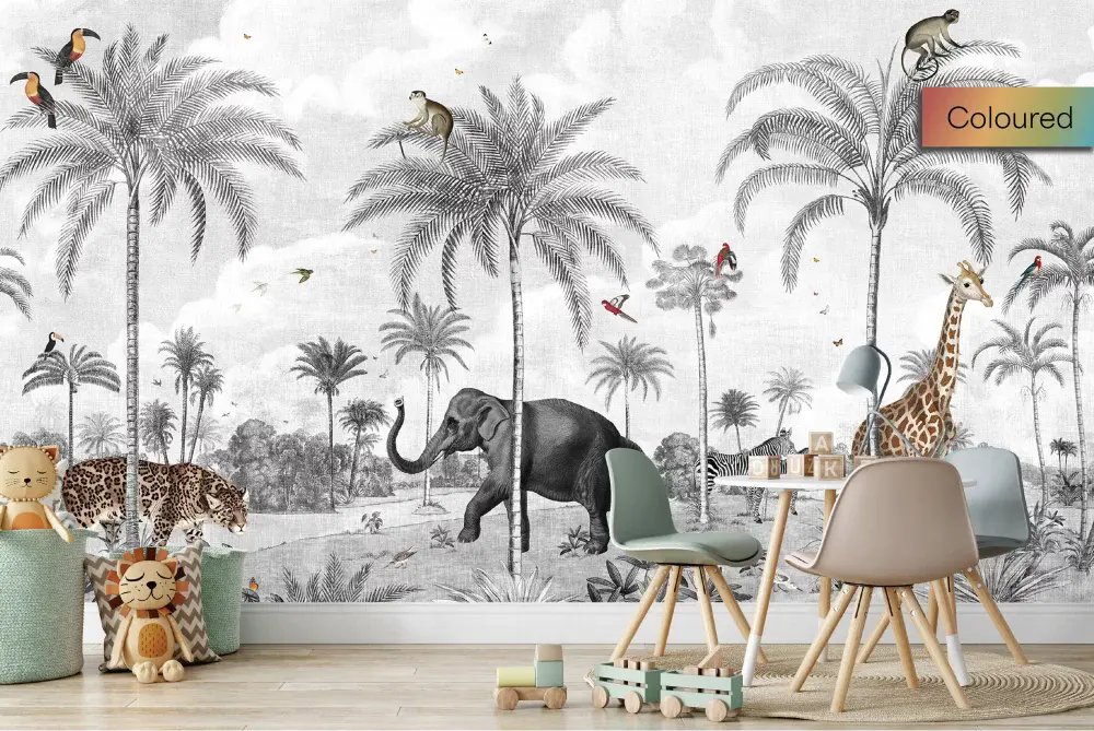 Wall Mural | Wild Vintage Jungle