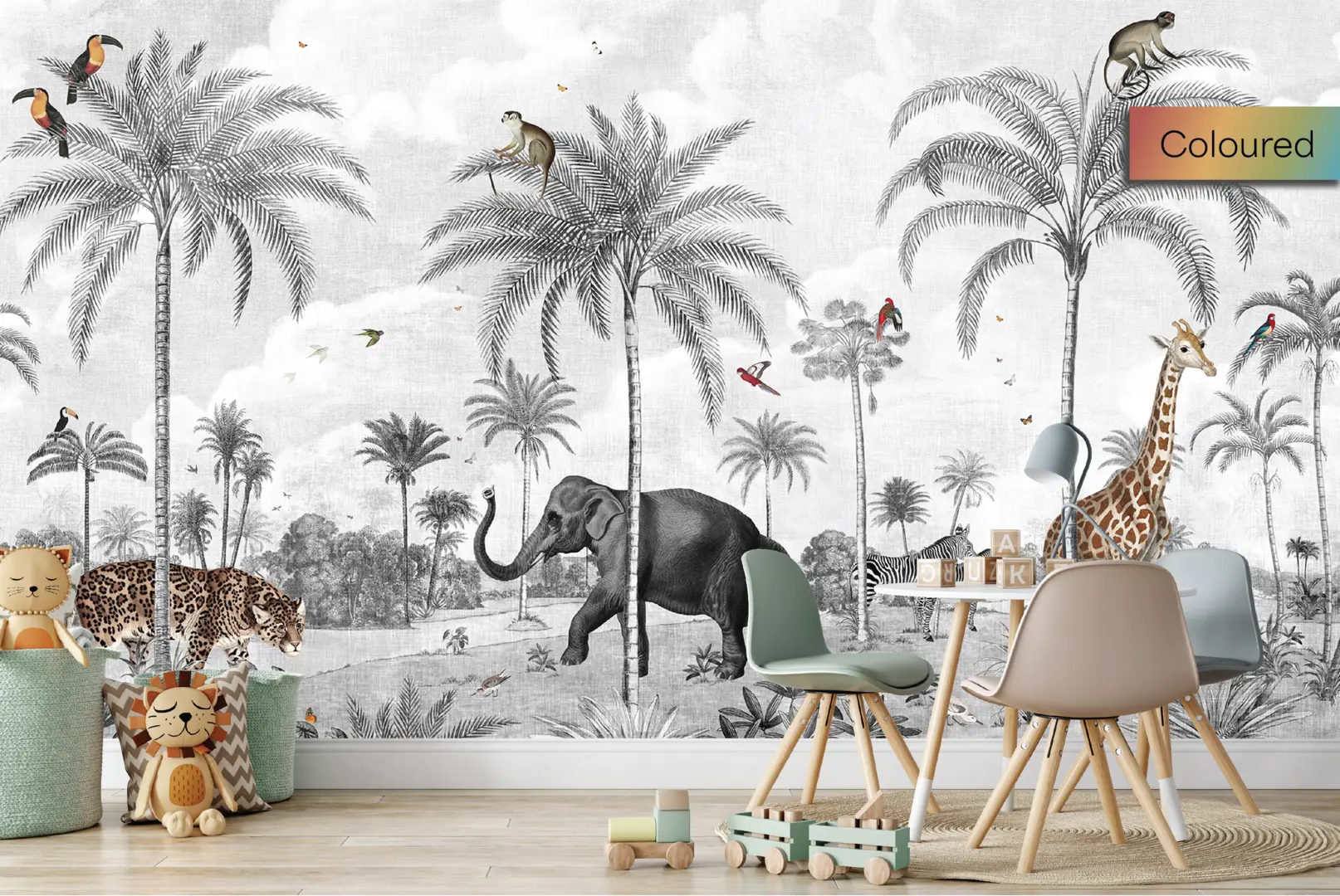 Wall Mural | Wild Vintage Jungle