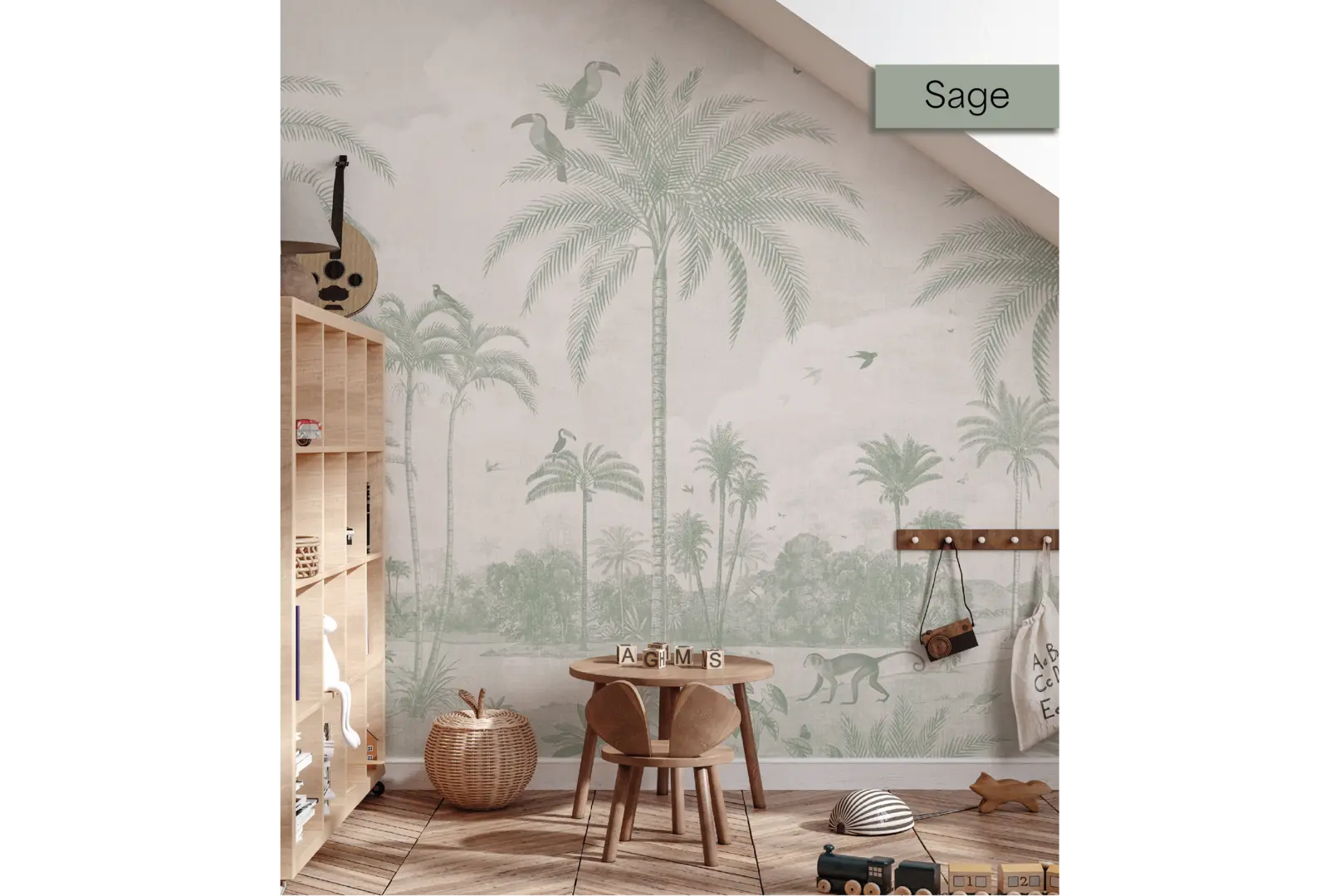 Wall Mural | Wild Vintage Jungle - Image 4