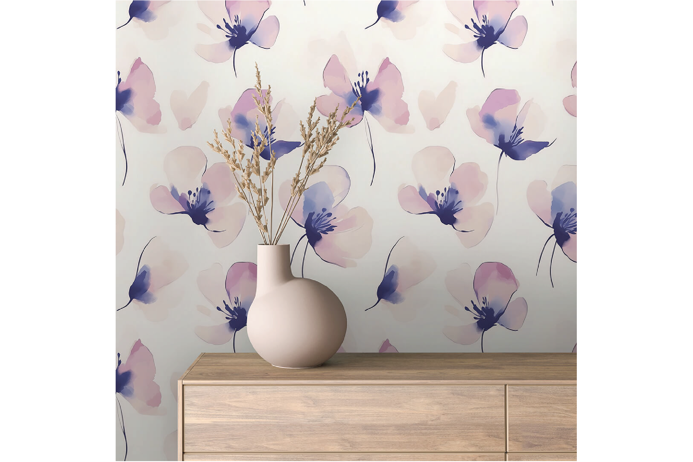 Floral Wallpaper | 055