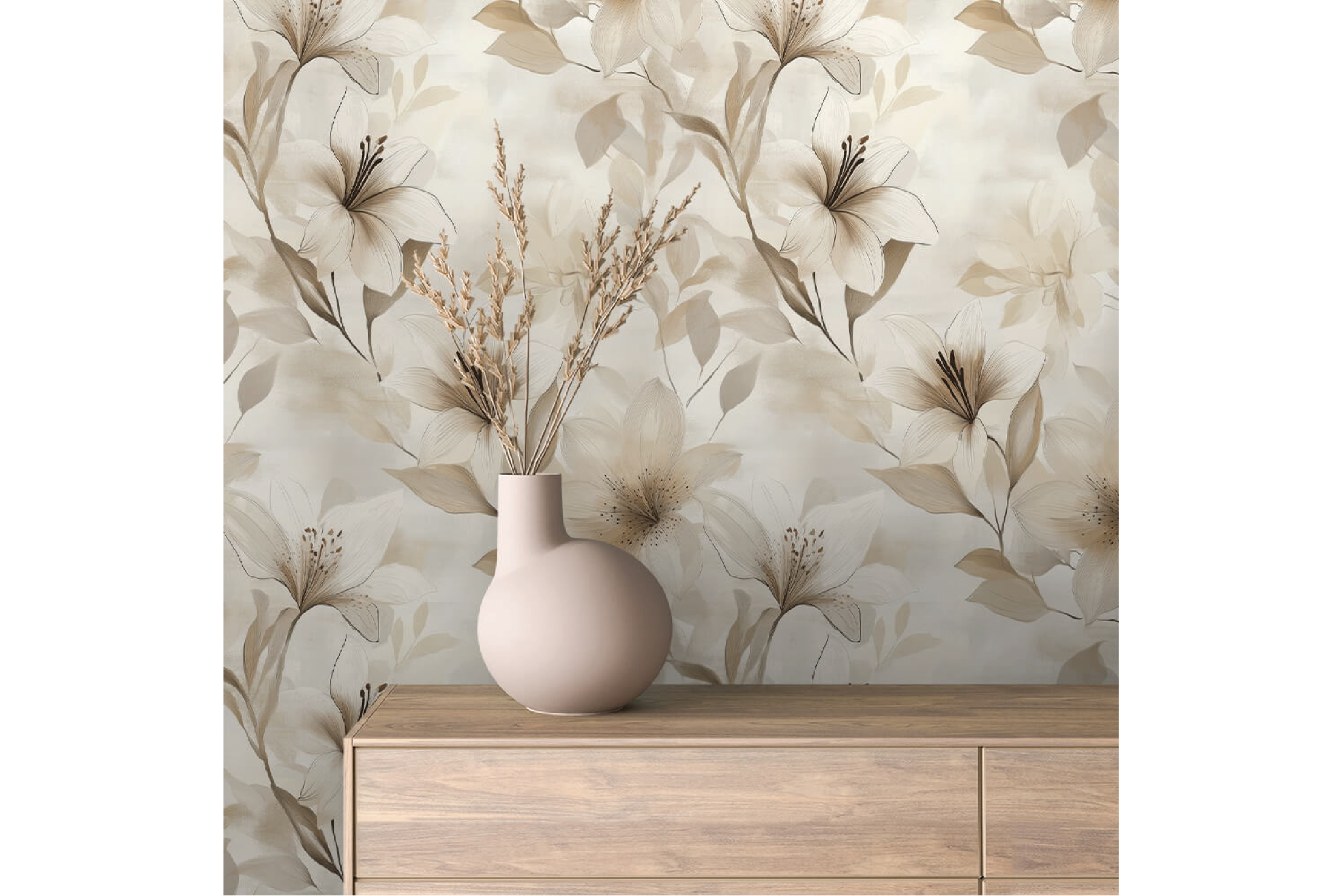Floral Wallpaper | 075