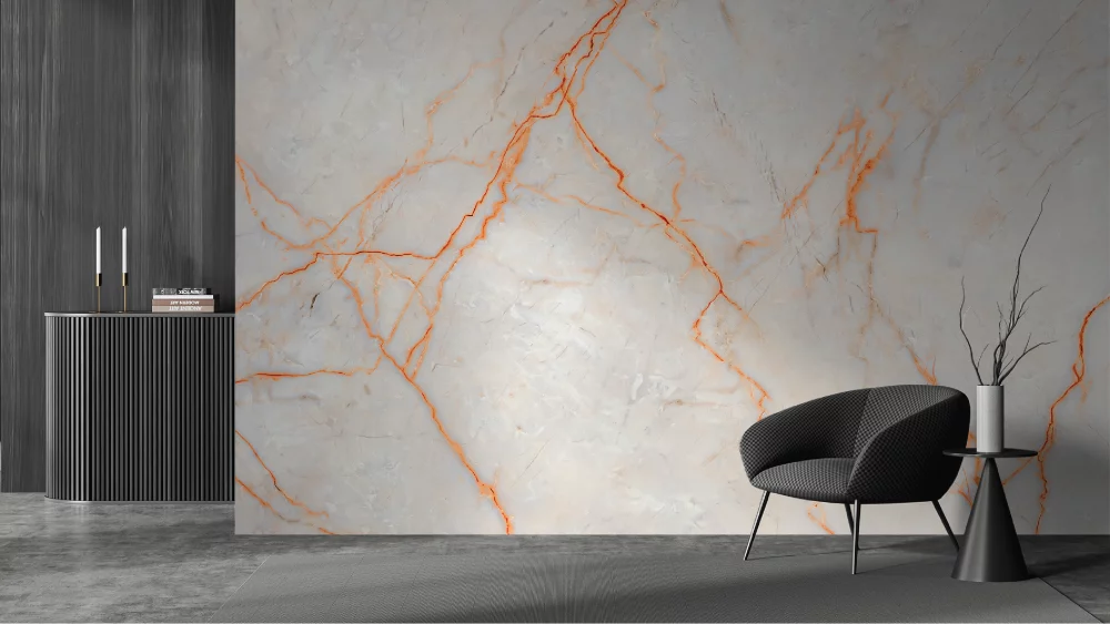 Alternative view of Marble Wallpaper | MRB-017