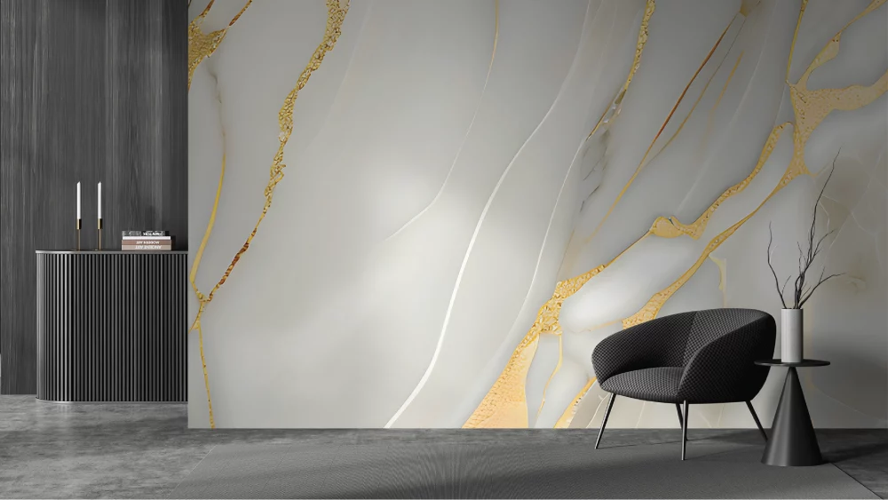 Alternative view of Marble Wallpaper | MRB-052