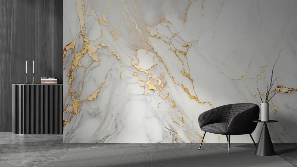 Alternative view of Marble Wallpaper | MRB-053