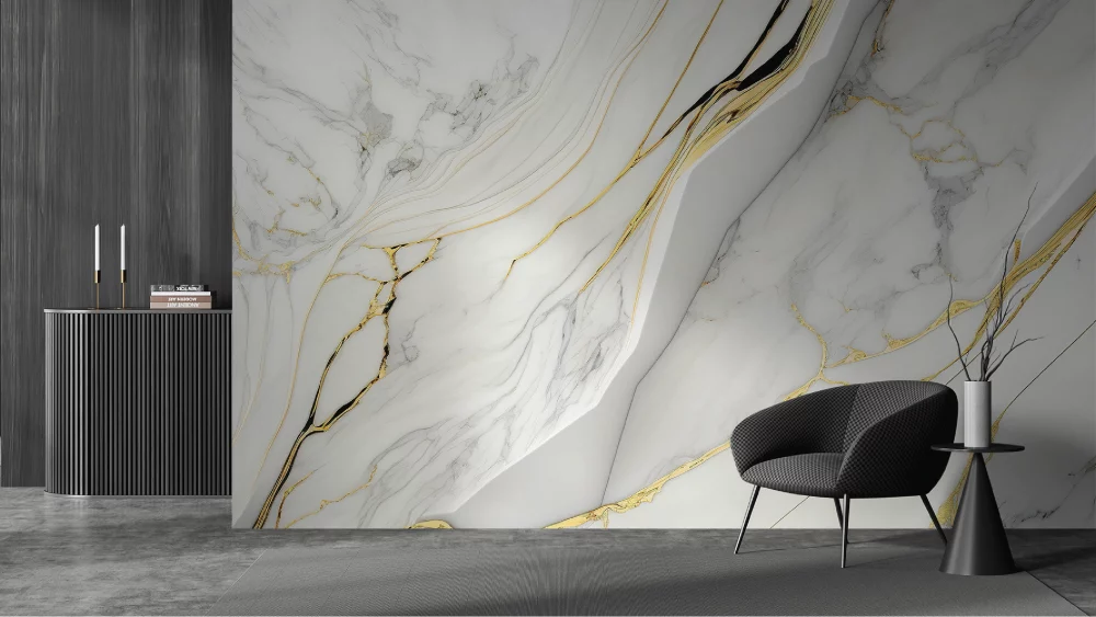 Alternative view of Marble Wallpaper | MRB-054