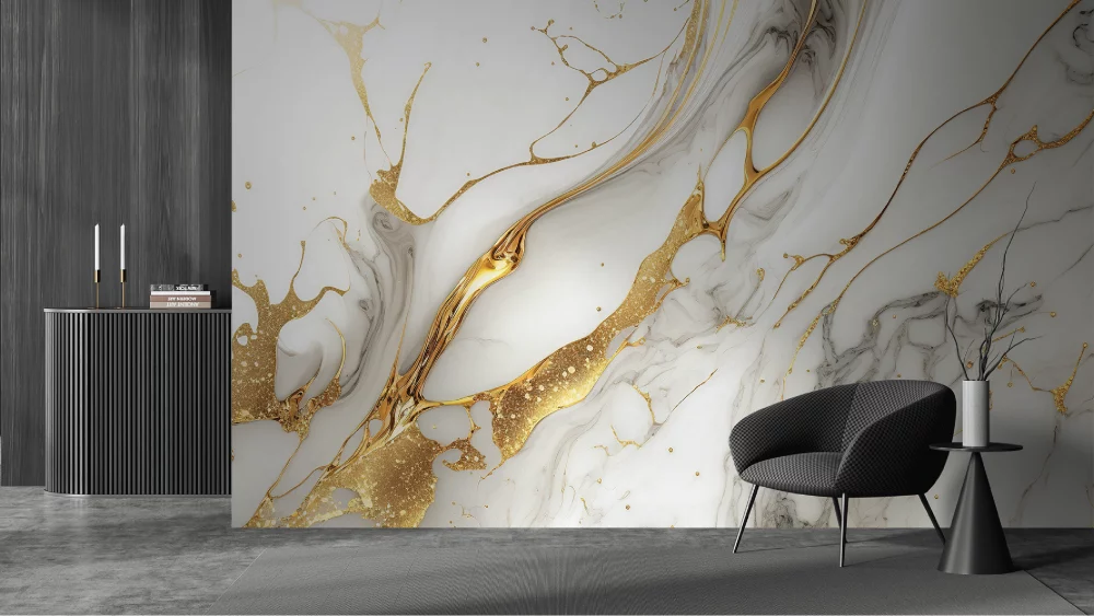 Alternative view of Marble Wallpaper | MRB-055