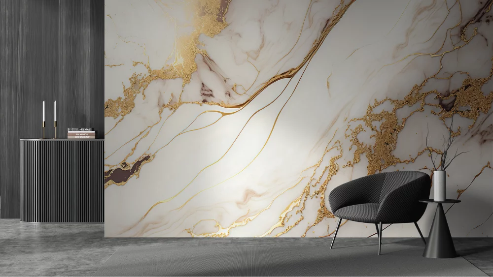 Alternative view of Marble Wallpaper | MRB-057