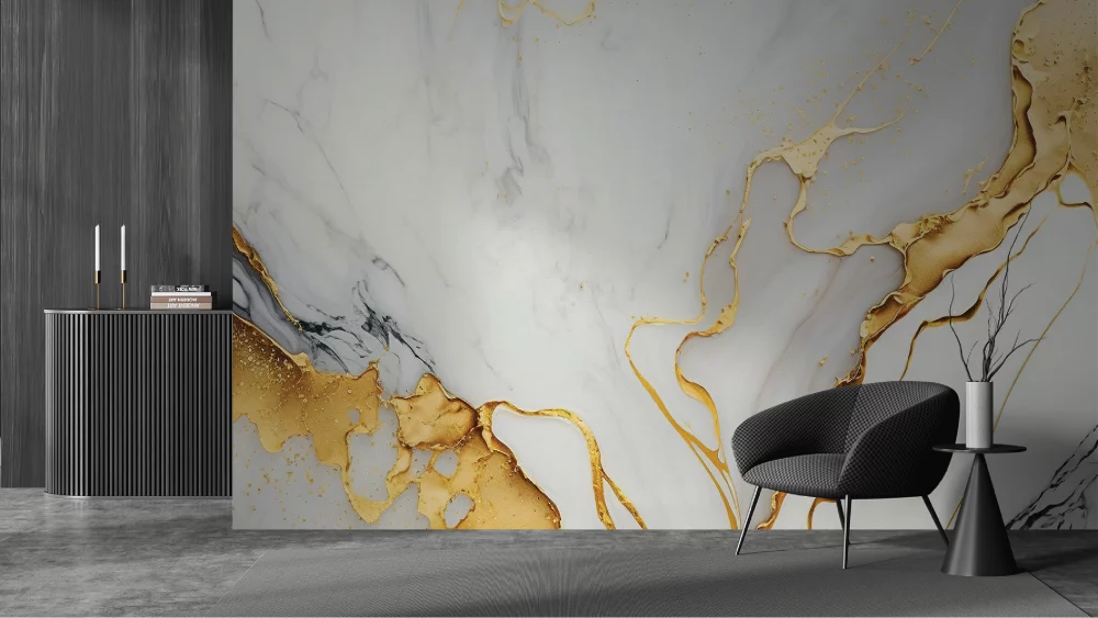 Alternative view of Marble Wallpaper | MRB-060