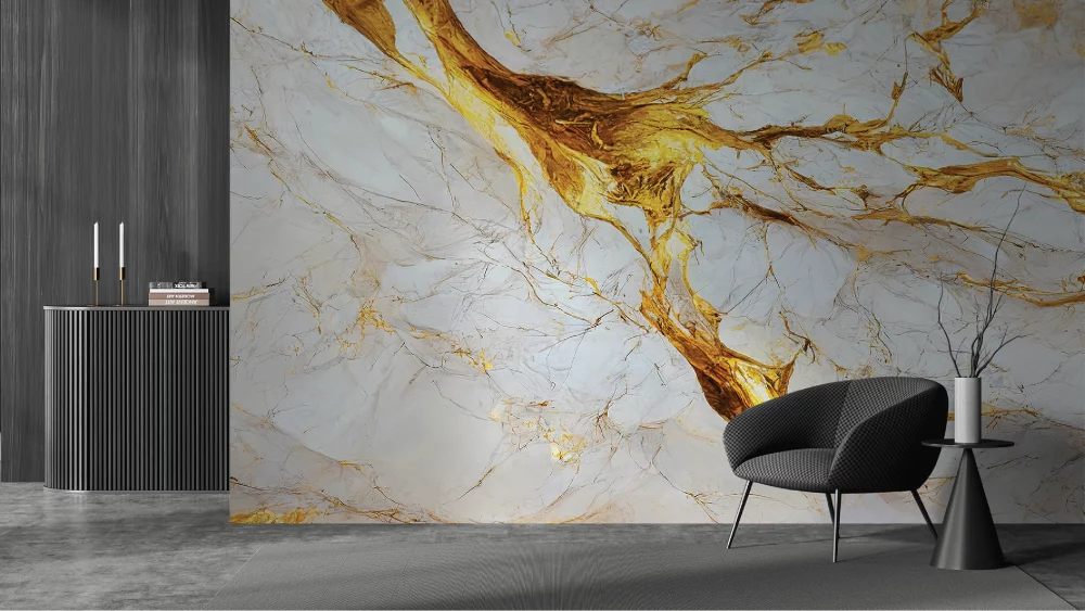 Alternative view of Marble Wallpaper | MRB-062