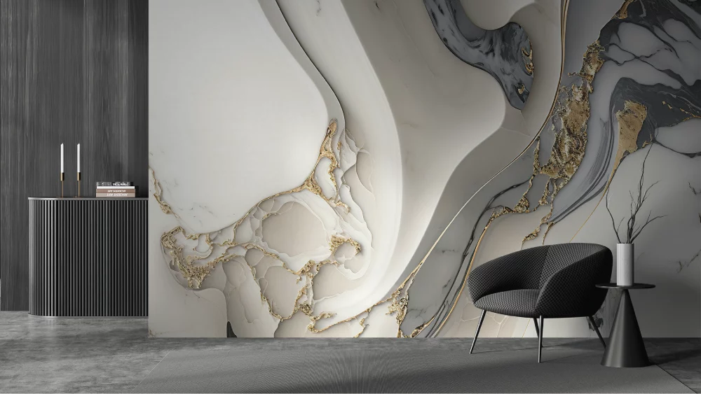 Alternative view of Marble Wallpaper | MRB-063