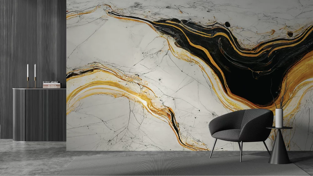 Alternative view of Marble Wallpaper | MRB-064