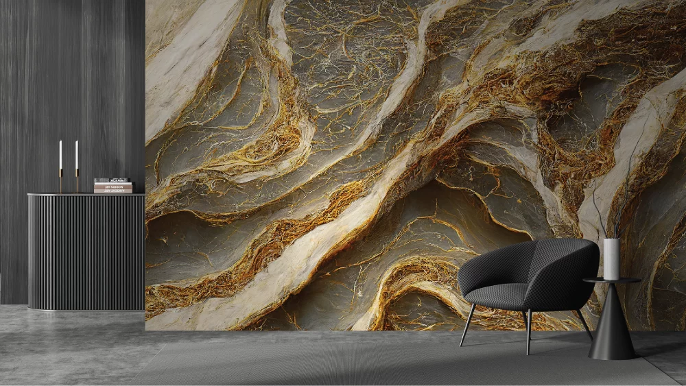 Alternative view of Marble Wallpaper | MRB-068