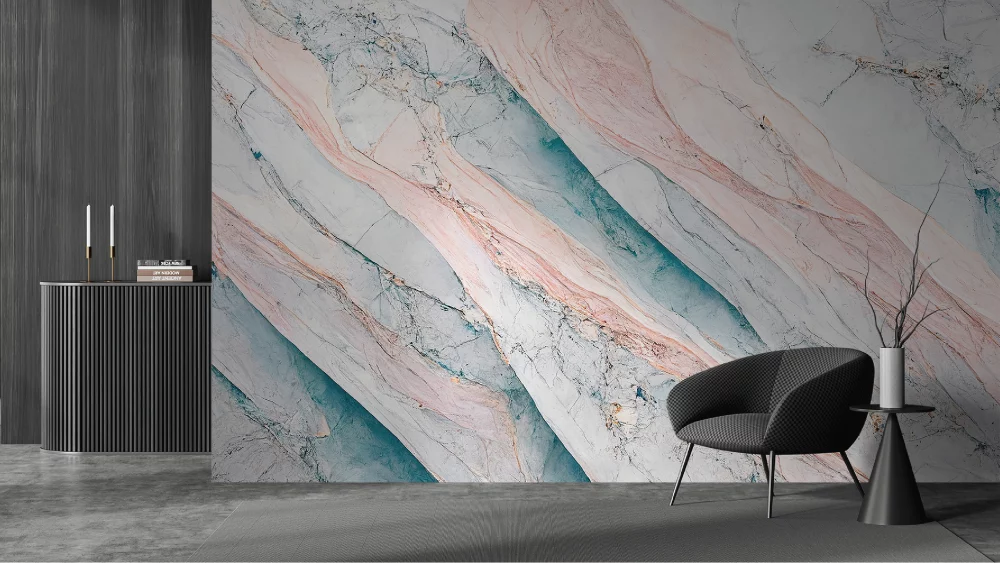 Alternative view of Marble Wallpaper | MRB-073