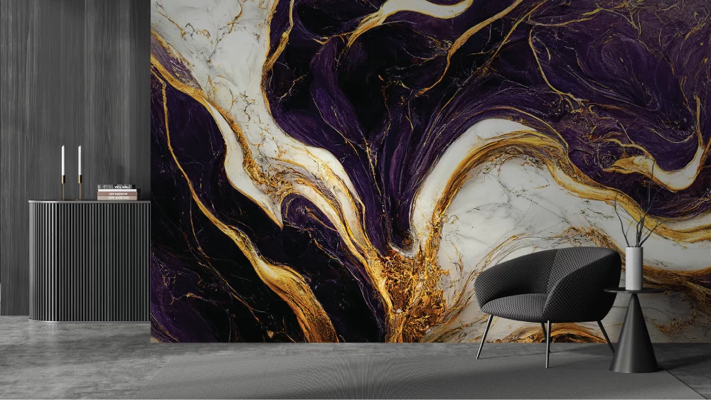 Alternative view of Marble Wallpaper | MRB-085