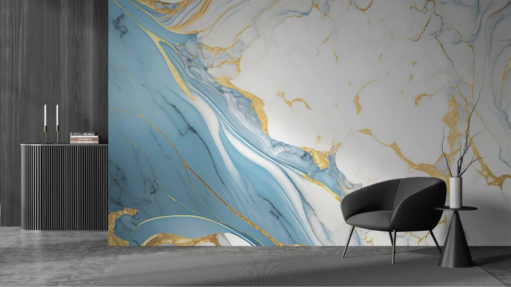 Alternative view of Marble Wallpaper | MRB-090