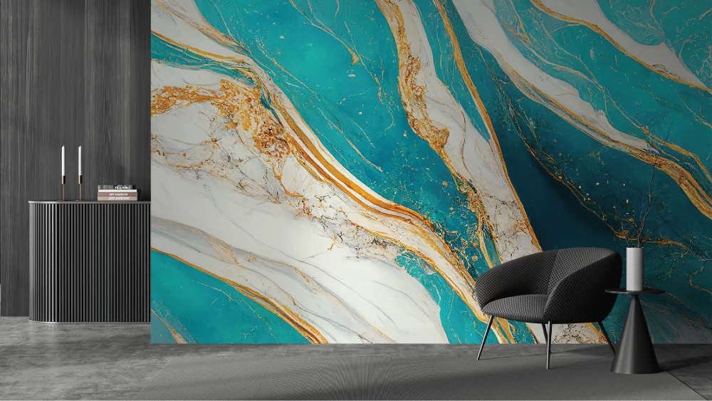 Alternative view of Marble Wallpaper | MRB-095