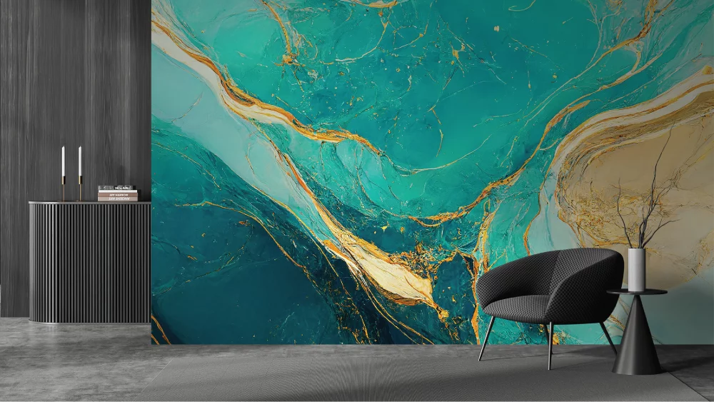 Alternative view of Marble Wallpaper | MRB-096