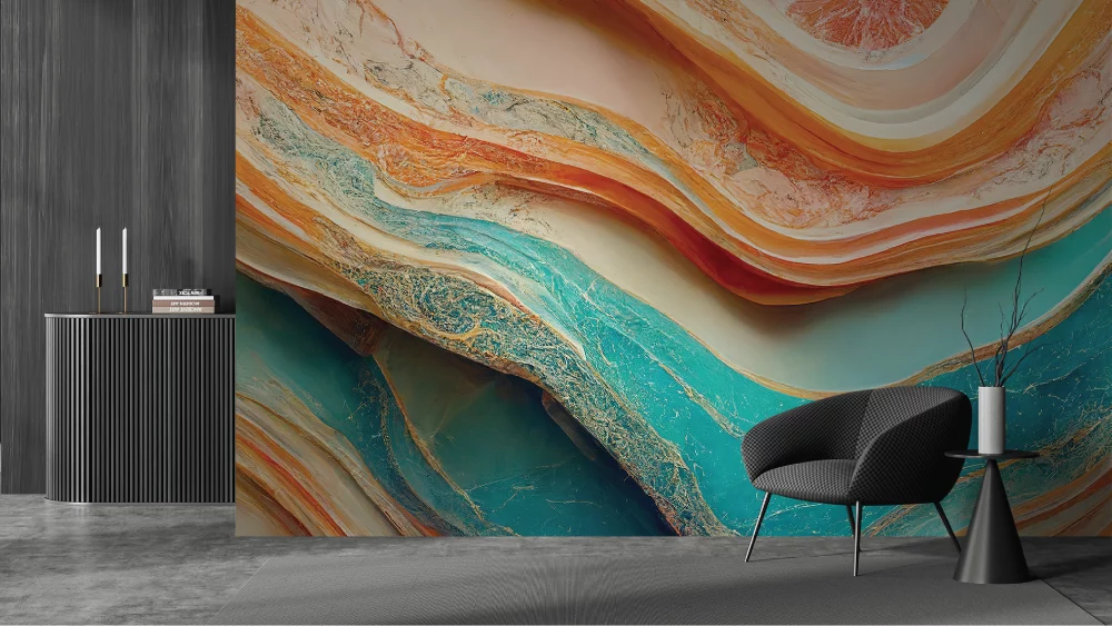 Alternative view of Marble Wallpaper | MRB-099