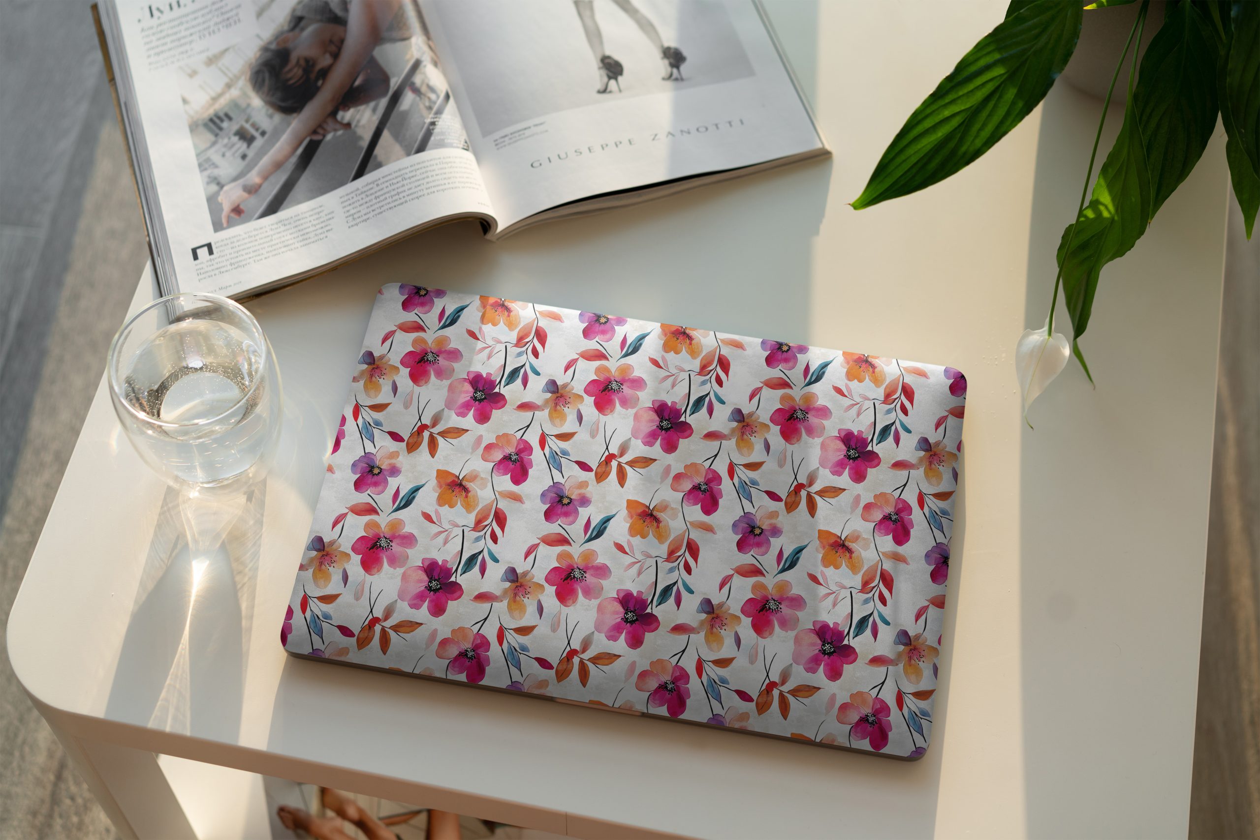 Laptop Skin | Floral 01 - Image 2