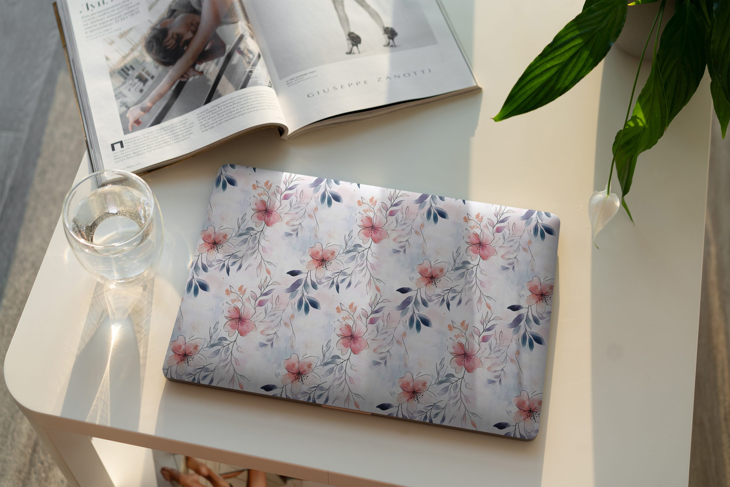 Laptop Skin | Floral 09 - Image 2
