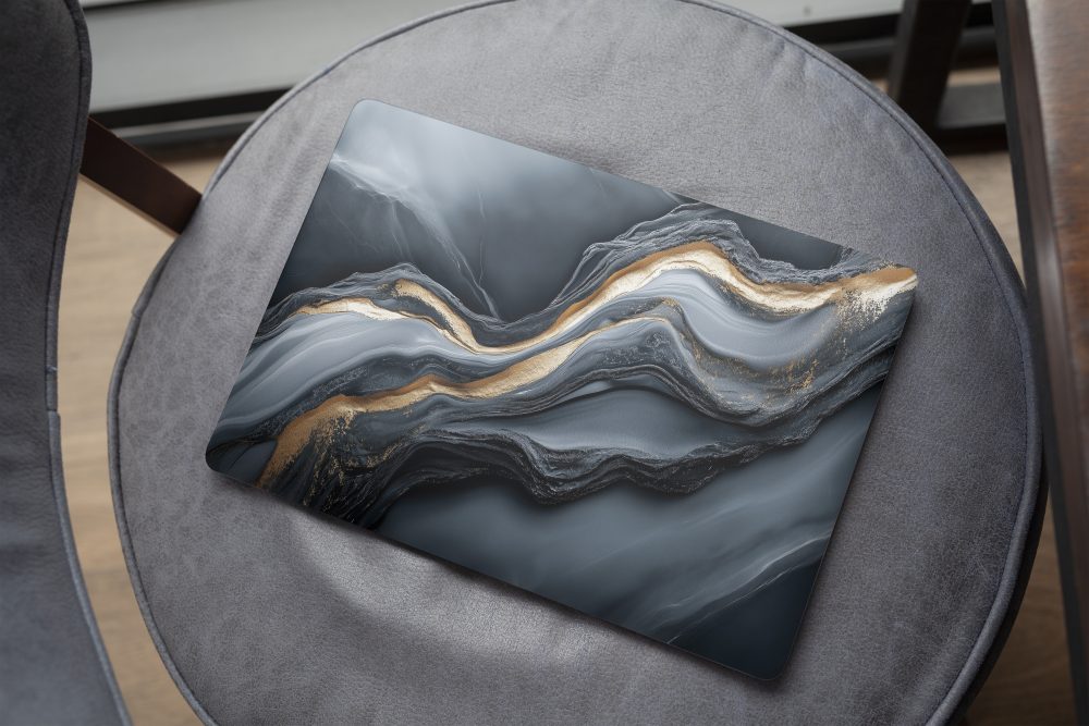 Alternative view of Laptop Skin | Marble 04
