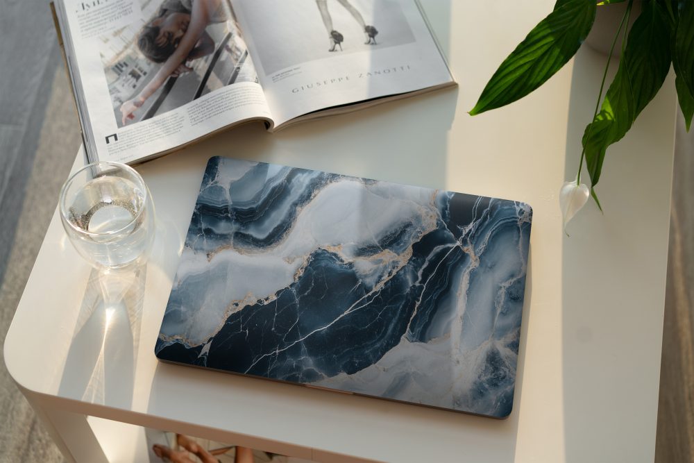 Alternative view of Laptop Skin | Marble 09