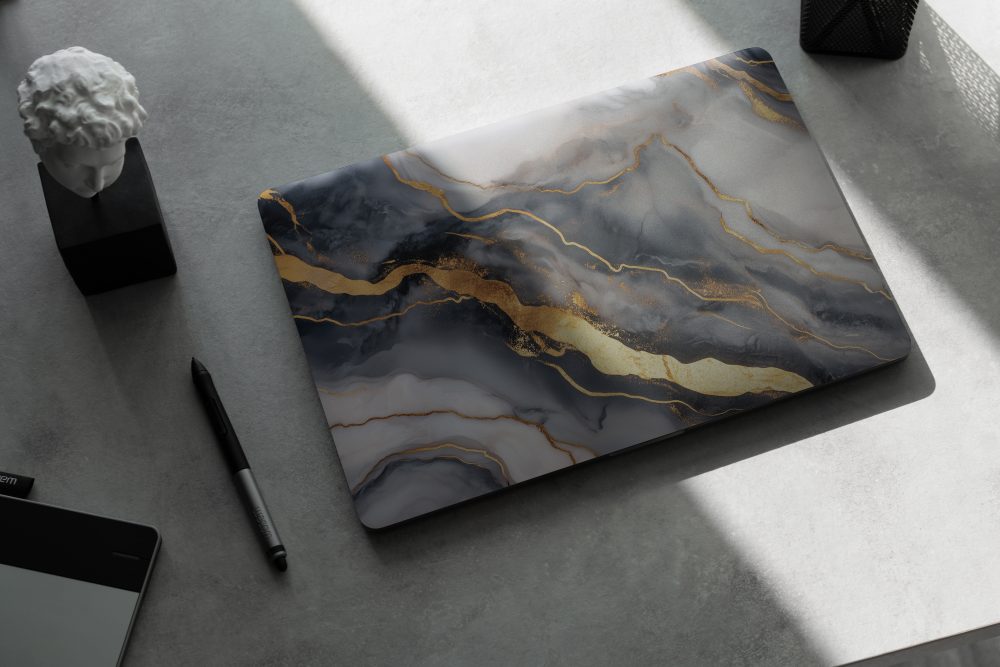 Alternative view of Laptop Skin | Marble 10