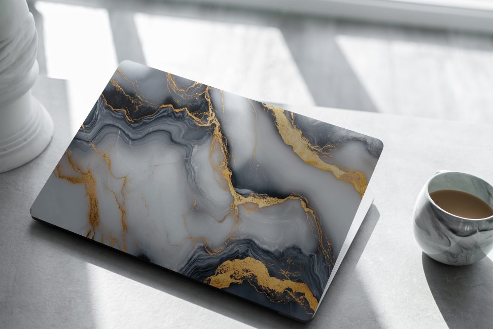 Alternative view of Laptop Skin | Marble 11
