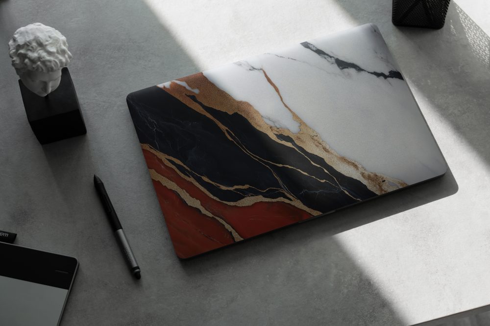 Alternative view of Laptop Skin | Marble 23