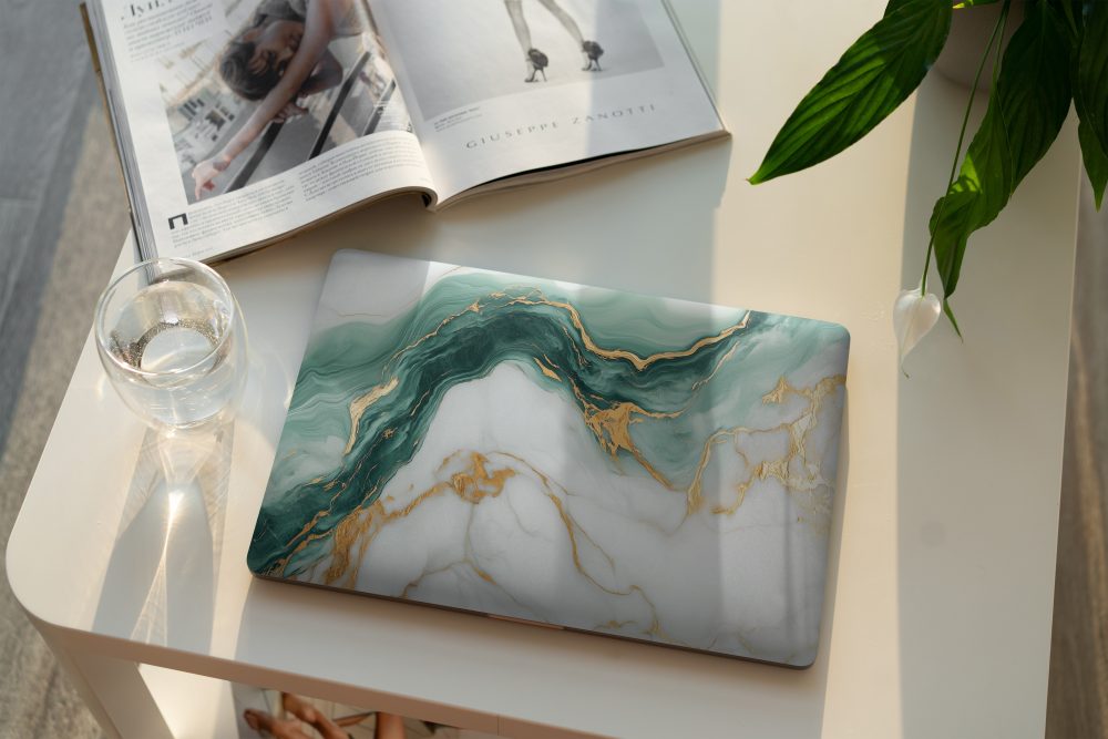 Alternative view of Laptop Skin | Marble 33