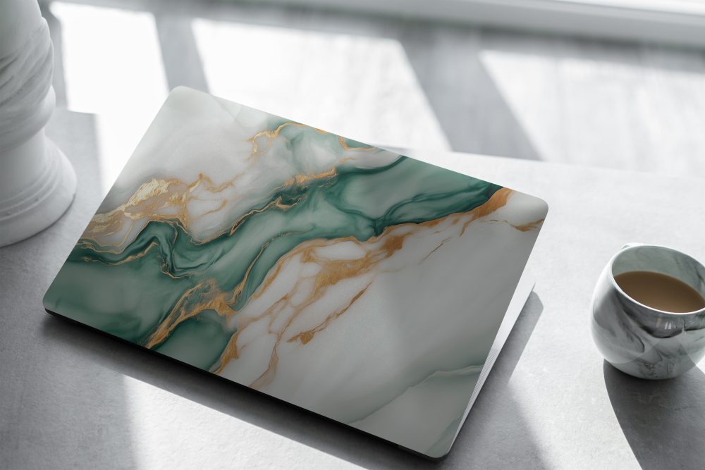 Alternative view of Laptop Skin | Marble 36